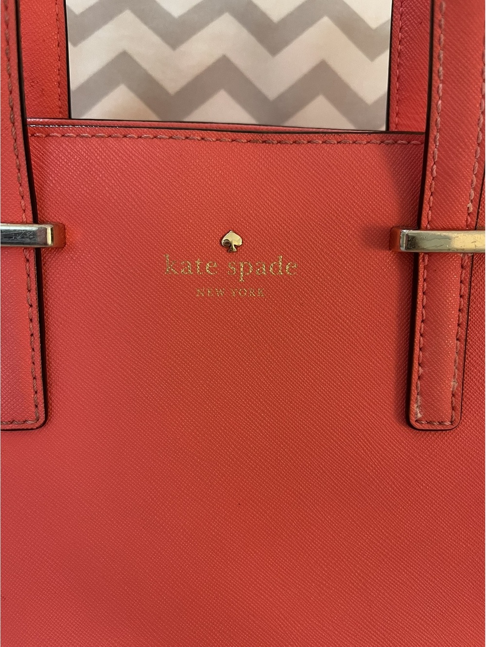 Kate Spade | Coral Saffiano Leather Satchel Crossbody - Picture 3 of 15